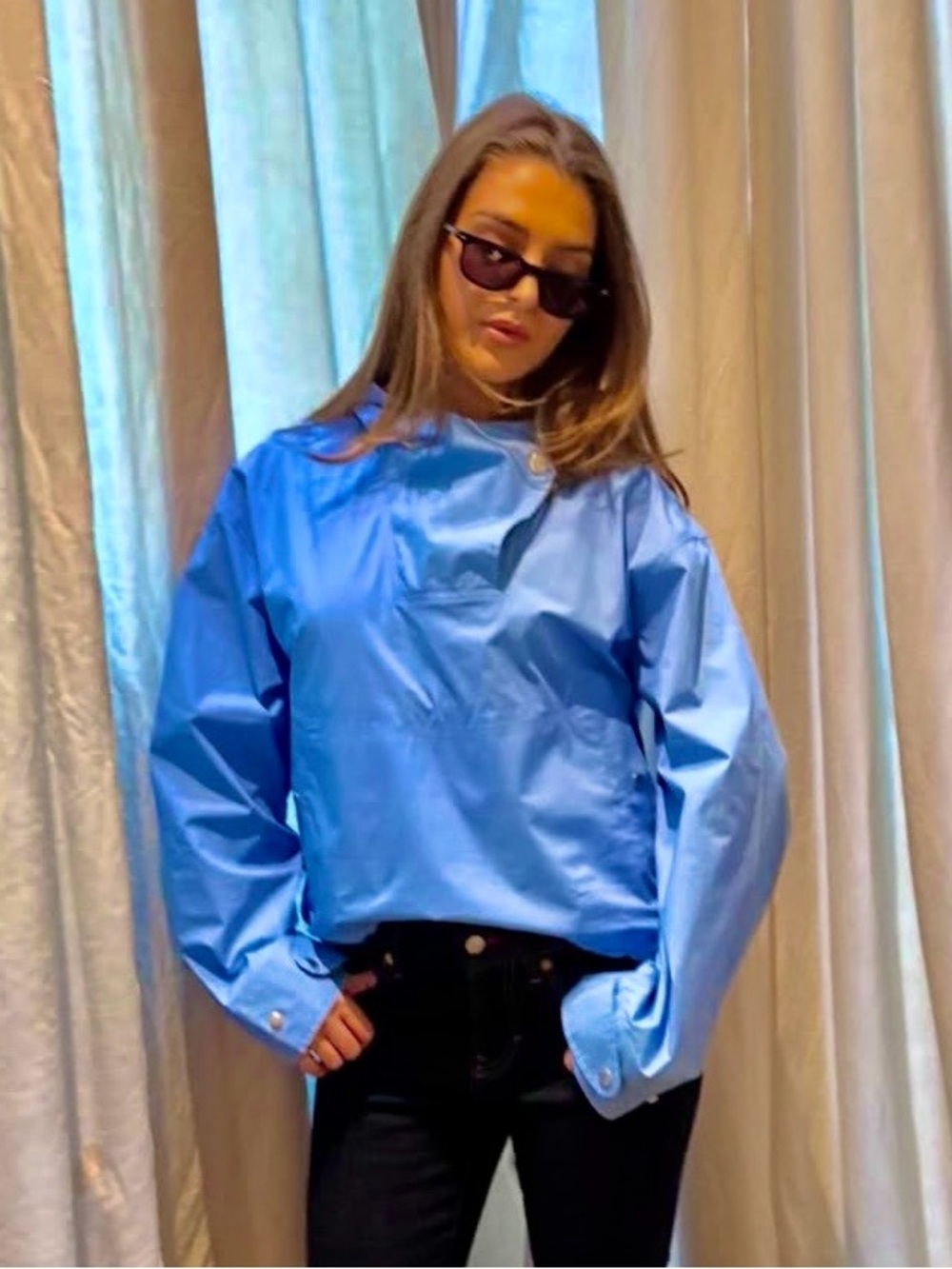 🔥NWT GAP x Victoria Beckham Hooded Pullover Jacket🔥 SAME DAY SHIPPING🚀 - Picture 7 of 14